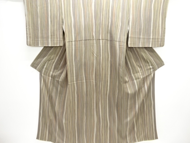 JAPANESE KIMONO / KOMON / WAVY STRIPE
